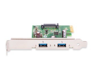 gepilatas-pc-kartya-USB 3.0 Interface Card PCIe, Ren, 1 HC, x1, SATA, 2 Ports - PC Card (USB)